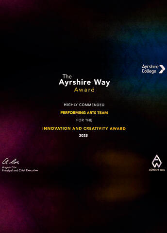 Ayrshire Way Awards 2025 Ayrshire Way Awards 2025